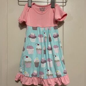 GUC NB Kickee Pants cupcake swing dress